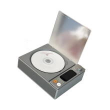 Compact Music Player With Crystals Clears Sound Built-in Speakers & Simple Controls For Elderly Kids Outdoor Activities Portable Cds Player For Travel