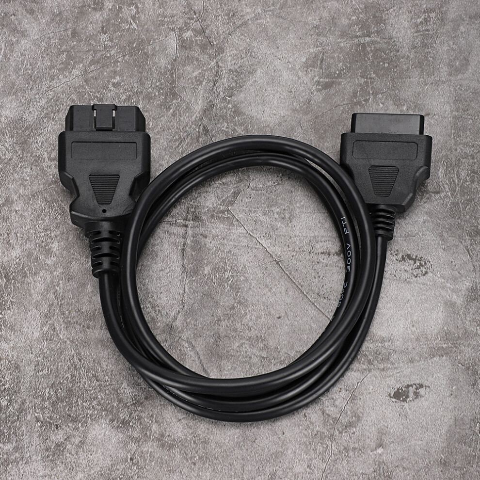 Obd2 1.5M/4.9Ft Diagnostic Extension Cable 16Pin Male To Female Connector 4901362556227