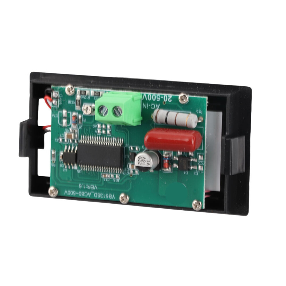 Yb5135d Accurate Lcd Voltmeter Ac 80-500V No Power Supply Needed 5031362556169