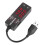 YB26VA Dual Display USB Volt Amp Meter, 0-3A/10A, 120mm LED 9
