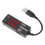 YB26VA Dual Display USB Volt Amp Meter, 0-3A/10A, 120mm LED 4