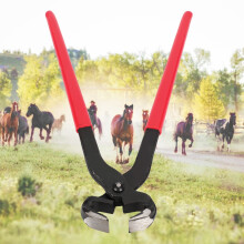 16in Steel Hoof Nipper Trimmer Cutter for Horse Shoeing Nail Cleaning