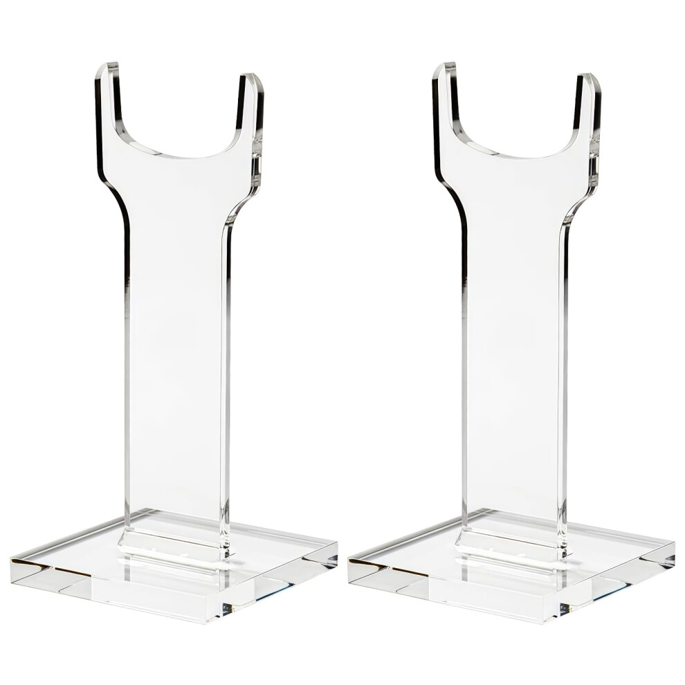 2 Pieces Acrylic Rifle Display Holders, Clear Stand For Firearms, Secure Square Base For Angled Or Straight Display Of Collectible Rifles 9105992165193
