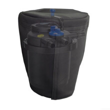 Filter Heat Shield for Winter Use with Pressurized Pond Filters to Maintain Aquatic Environment and Enhance Filter Life