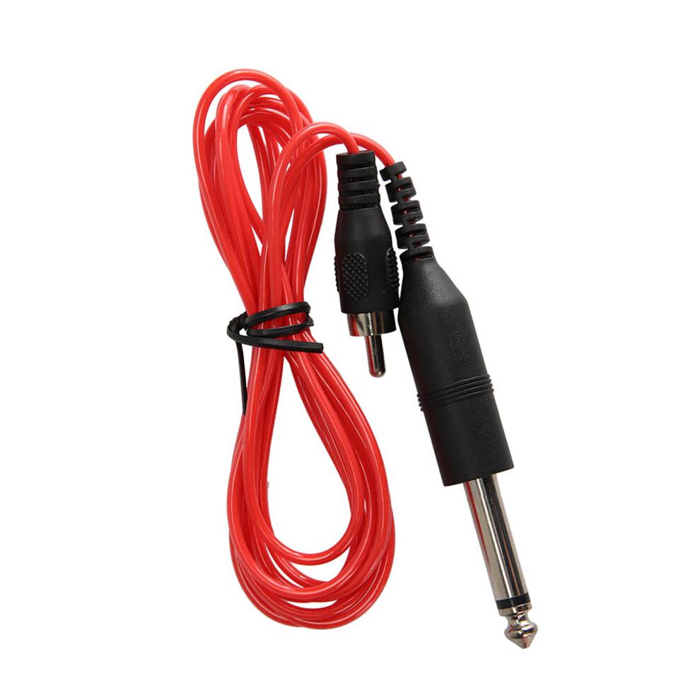 Silver Professional Strong Motor Electric Tattoo Pen - 30X117mm, Rca Interface