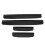 4pcs Black ABS Car Door Threshold Decorations Fit for JL 2018+ 6