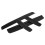 4pcs Black ABS Car Door Threshold Decorations Fit for JL 2018+ 3