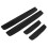 4pcs Black ABS Car Door Threshold Decorations Fit for JL 2018+ 2