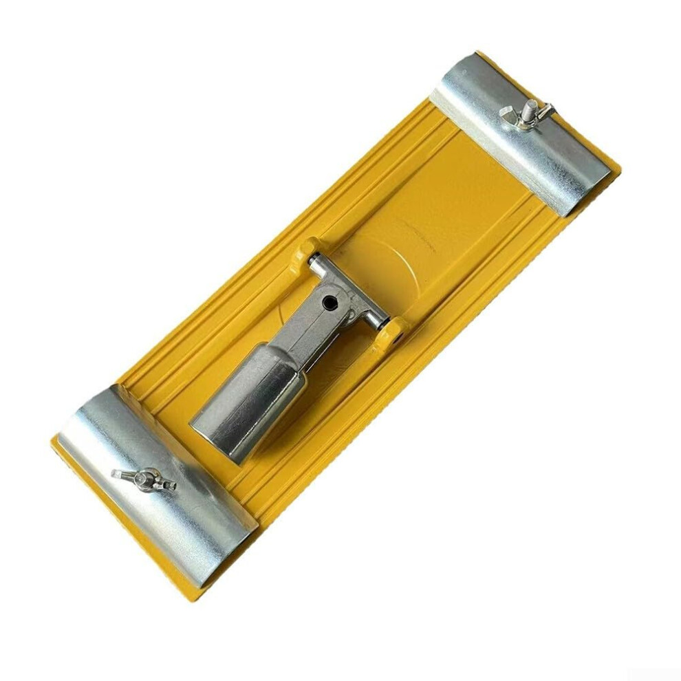 Aluminum Alloy Pole Sander Head Designed For Stability And Efficiency In Drywall Projects (White) 9067246824624