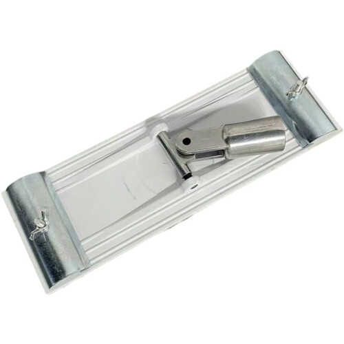 Aluminum Alloy Pole Sander Head Designed for Stability and Efficiency in Drywall Projects (White) 1