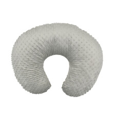 Nursing Pillow Cover for Baby, Comfortable U-Shaped Nursing Pillow Cover for a Cleanable and Comfortable Feeding Experience (Grey)