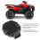 Aluminum Voltage Regulator for Durable SUZUKI ATV LT-A400 EIGER 400 7