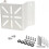 Security Camera Mounting Accessories CCTV Camera Bracket with Mounting Screws Outdoor External Wall Mount Bracket Corner Mount 2