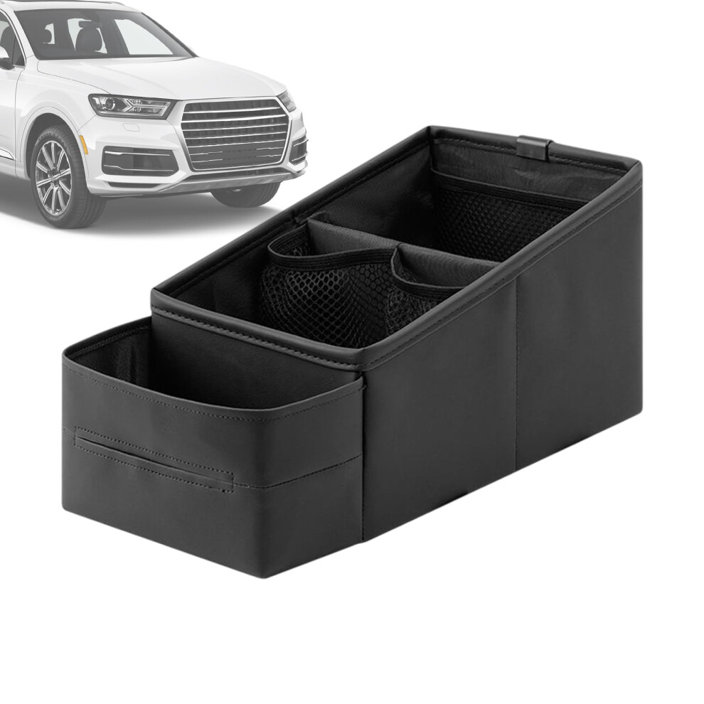 Passenger Seat Organizer - Car Caddy Front Seat Organizer,Auto Interior Organization For Truck Trunk Van Vehicle Travel Road Trips Black 9105992165391