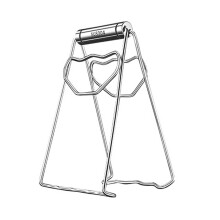 Pinzas de acero inoxidable con agarre equilibrado, utensilio de cocina para retirar placas calientes de la cocina eléctrica o del horno microondas