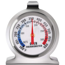 Präziser Küchenhelfer, Metall-Ofenthermometer mit klarem Zifferblatt für sofortige, genaue Messwerte, Edelstahlkonstruktion für Langlebigkeit und