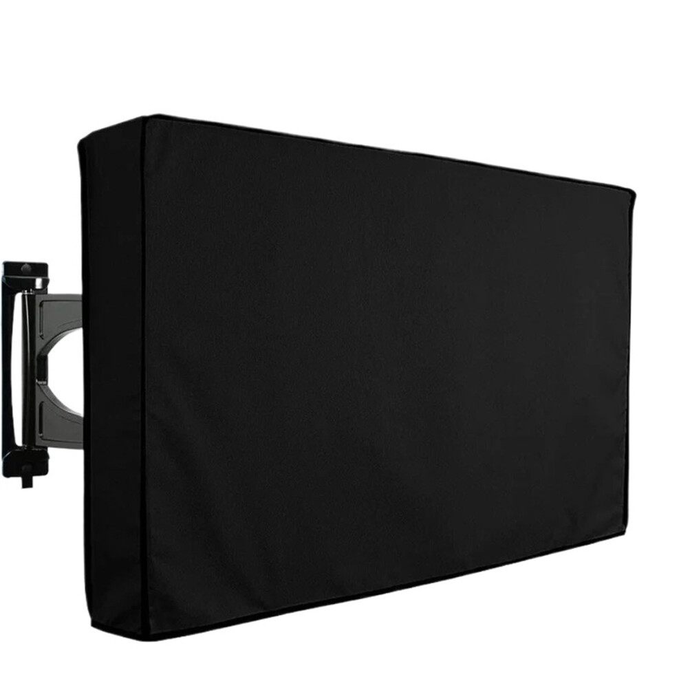 Outdoor Tv Cover Outdoor Waterproof Tv Cover Microfiber Protection Screens Dust-Proof Weatherproof Universal Design(46-48 Inch) 9339159313459