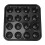 Pool Billiard Ball Storage Box Holds 16 Balls Durable Plastic Black 4