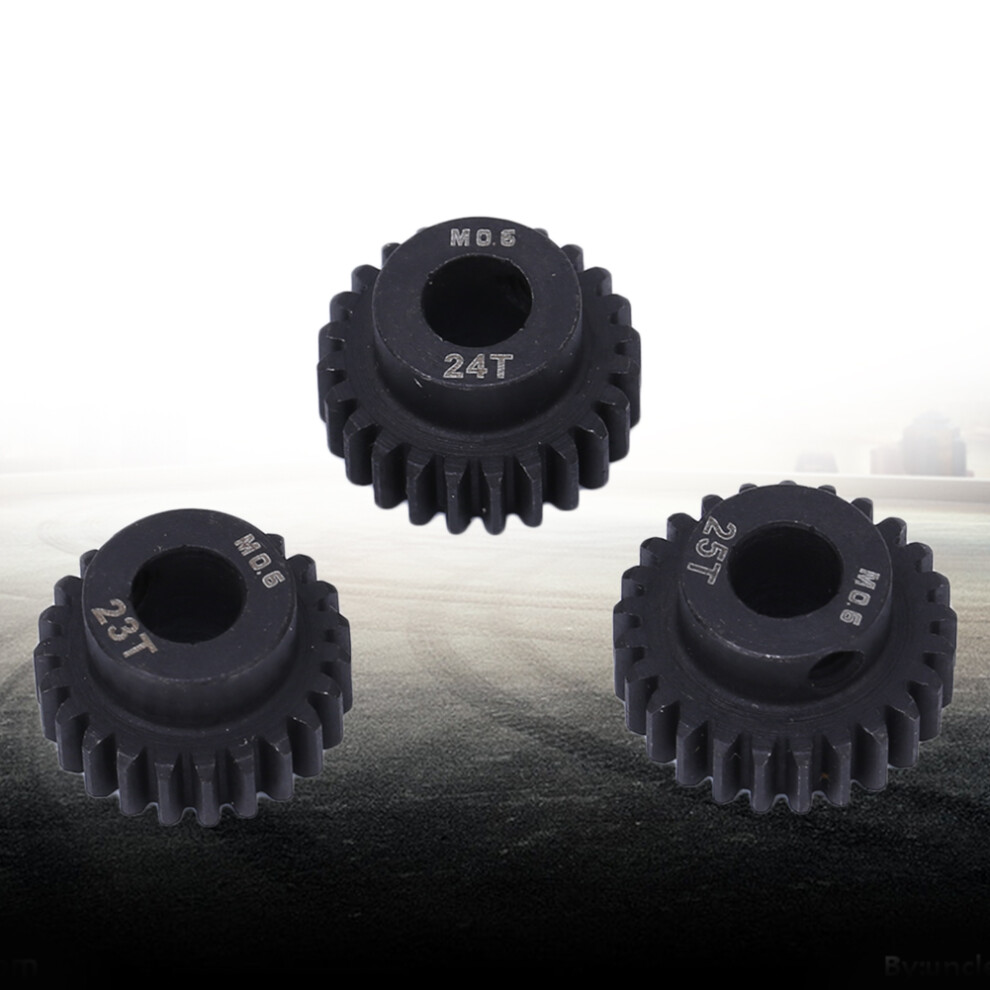 Rc Car Pinion Gear Set 17T-28T Chrome Steel M0.6 5Mm Shaft 8241362561088