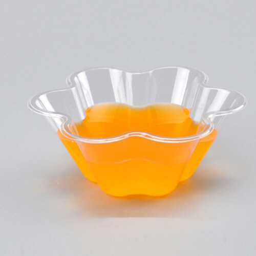 100 Pieces Ice Cream Bowl Stackable Single Use Cookies Dessert Cup 2
