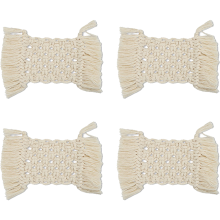 Vielseitige Boho-Tischdekoration, elegante, saugfähige Untersetzer für verschiedene Stile wie Landhaus, Hippie, Boho, neutral, Küstenstil und