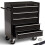 AREBOS AREBOS 5-Drawer Tool Cabinet Garage Tool Chest with Wheels Workshop Tool Storage Lockable Black 1