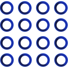 Strapazierfähiges Silikon-Untersetzer-Set, umweltfreundlich, rutschfest, vakuumversiegelt, lebensmittelecht, BPA-frei, waschbar, schnelltrocknend,