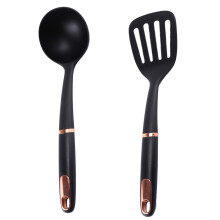 Unelte de gătit Chef's Choice, polonic mare rezistent la căldură, polonic durabil pentru vase de gătit antiaderente, mâner ergonomic, depozitare