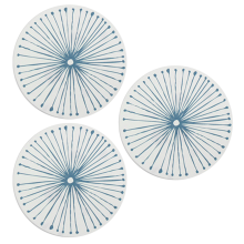 Elegante Tischuntersetzer, feuchtigkeitsabsorbierende Keramik mit Korkrückseite, rutschfestes Design mit Untersetzerhalter, stilvolle Dekoration