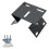 CCTV Camera Vertical Right Angles Bracket Security Mounting Accessory Easy Installation Wall Corner Mount Heavy Duty Metal Black 1