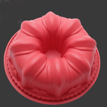Forma de silicone antiaderente para bolos, fácil de desenformar, dobrável, própria para forno, micro-ondas, lava-louças e freezer. Reutilizável