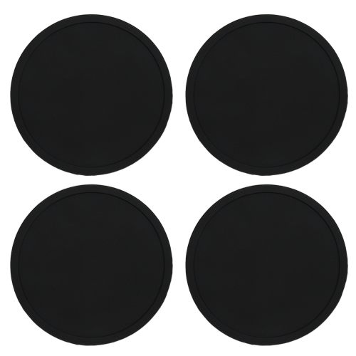 Porta-copos de silicone reutilizáveis, antiderrapantes e com isolamento térmico, laváveis e compatíveis com todos os tipos de copos.
