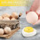 Retractable Pin Egg Piercer, Durable ABS Material, Stainless Steel Needle for Consistent Egg Shell Removal 4
