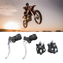 Gas-Bremsen-Set für 47cc 49cc Mini-Dirtbikes, Griffschalen & Totmannschalter