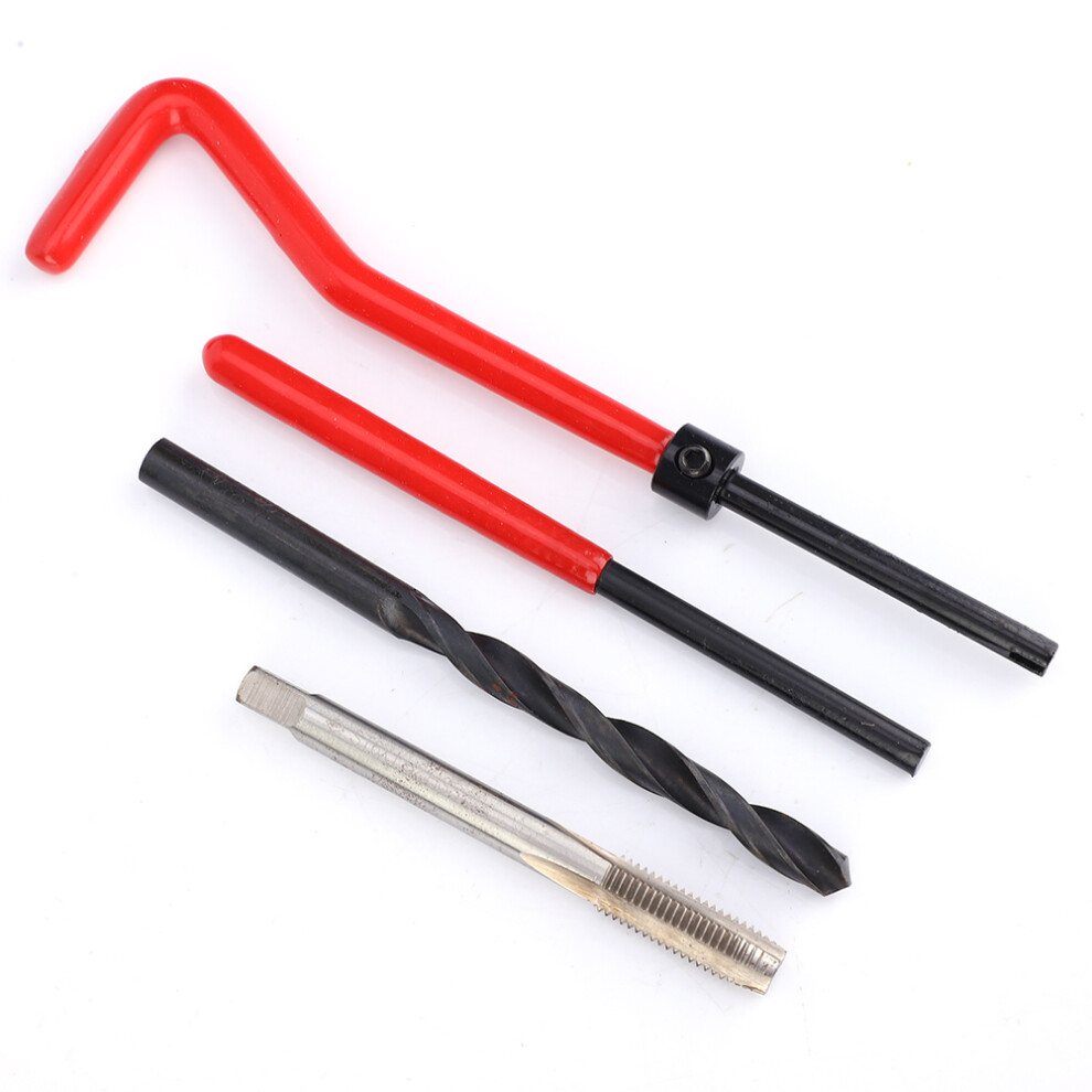 High-Strength 30Pcs M6x1 Thread Repair Kit With Tap Insertion 4611362567238