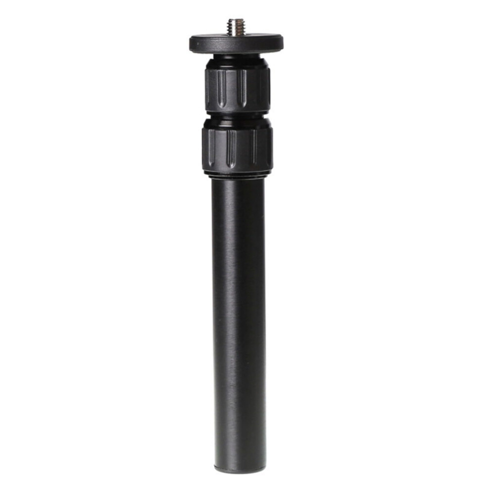 Adjustable Mount Extension Rod Aluminum Construction 3 Telescoping Sections 1/4" 3/8" Attachments Telescopic Camera Tripods Extension Rod 9105992166534