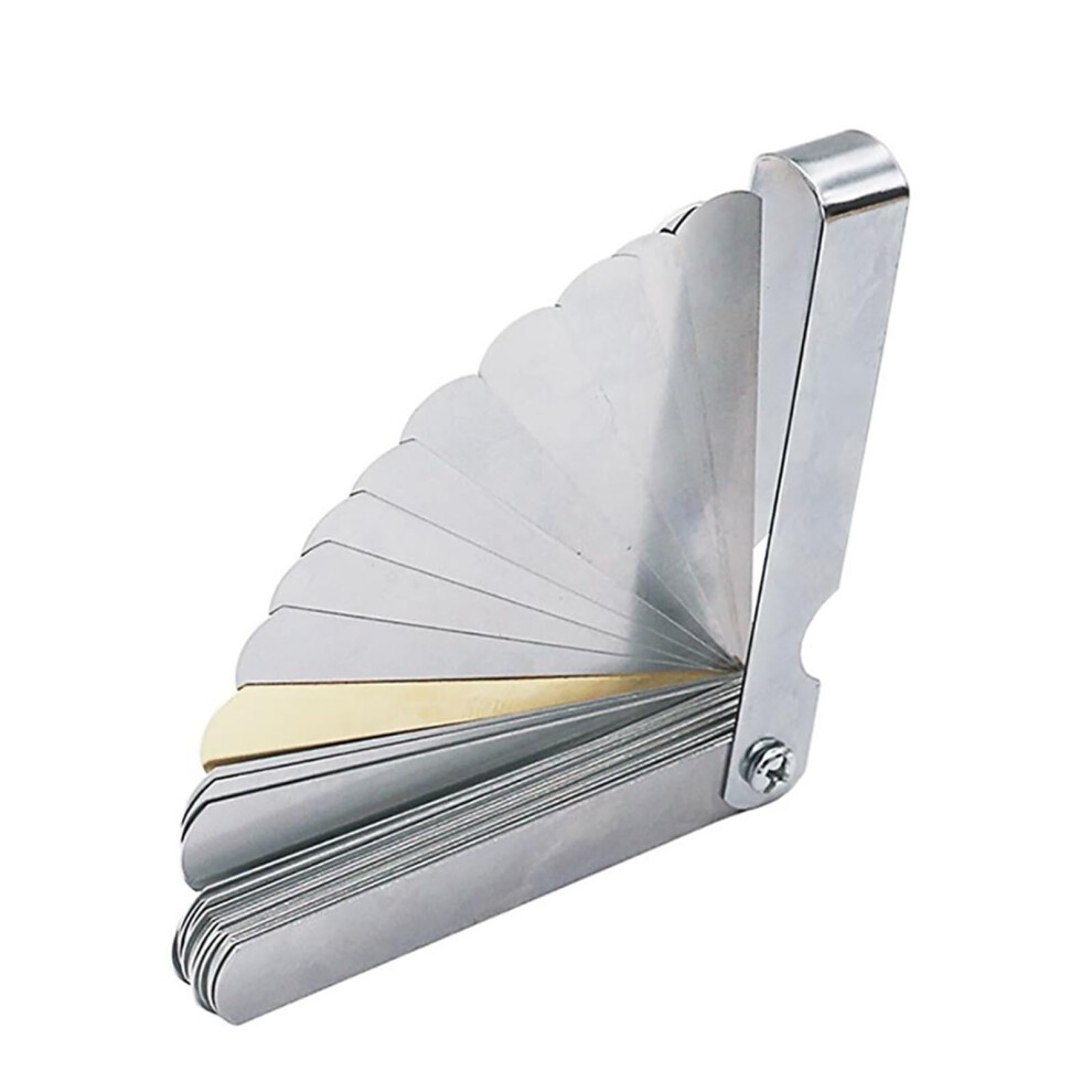 32Pcs Blades Universal Thickness Gage Set Metric Guage Stainless Steel Feeler Gauges High Accuracy Gap Measuring Tool 9323874048789