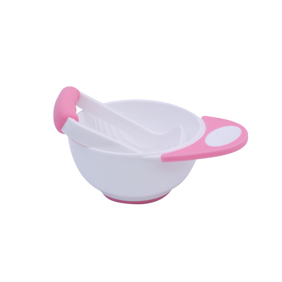 Microwave Dishwasher Safe Baby Food Masher, Portable For Travel With Slip Resistant Base (Mash And Serve)