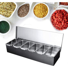 Barbenodigdheden, condimentdispenser/serveerbak stroomlijnt het maken van cocktails, condimentendispenser voor efficiënte bediening, stijlvol design