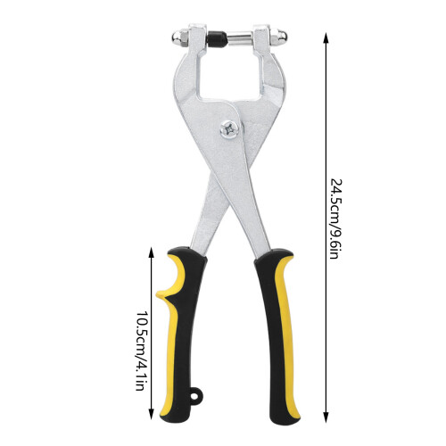 Metal Hole Puncher Grit Punch Pliers 3.27mm Capacity Multi-Function Tool 1