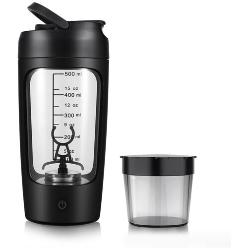 User Friendly Electric Mixing Cup for Quick and Effective Drink Preparation (White (Pink (with box)) 2