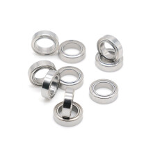 10PC MR106zz MR117zz MR105zz MR62zz MR126zz Ball Bearing ABEC-7 Miniature Metric Chrome Steel MR106z MR117z MR105z MR72z MR126z(MR62ZZ-2x6x2.5mm)