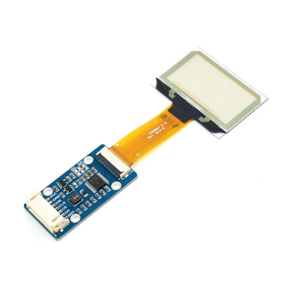 Display Module 128X64 Resolution Spi/I2c Interface Embedded Driver Chip Color Expansion Set Light/Blue 9105992167005