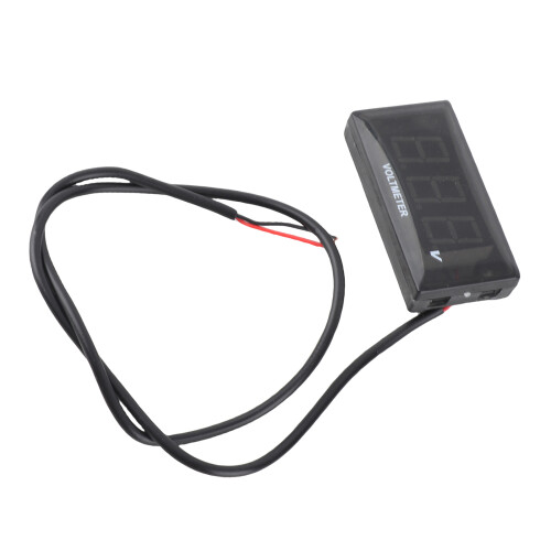 Digitales 10-150V Motorrad-Voltmeter – Wasserfest mit Halterung 1