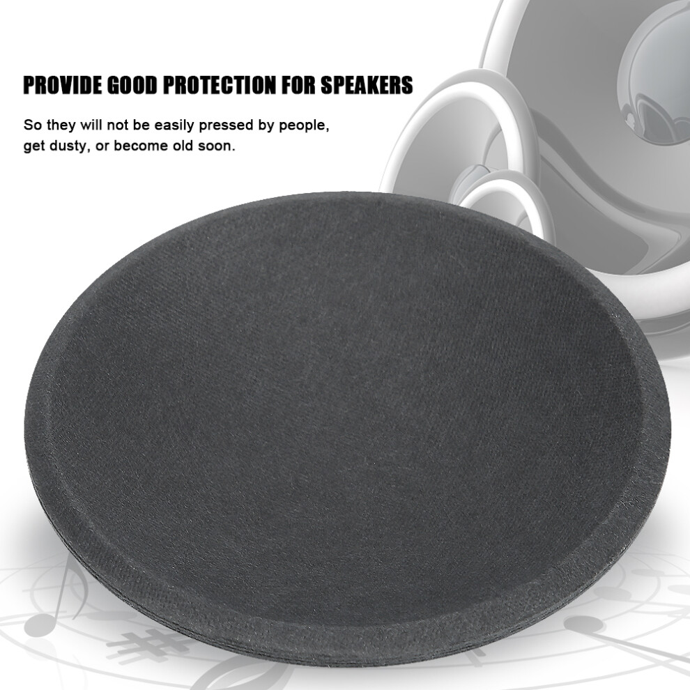 64Mm Simple Paper Dust Cap Set - 5Pcs For Stage And Ktv Speaker Security 8161362573211