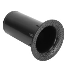 4 Stück invertierter Lautsprecherrohr 42,5 mm Öffnung, 80 mm Länge, geeignet für 4-6 Zoll Lautsprecher