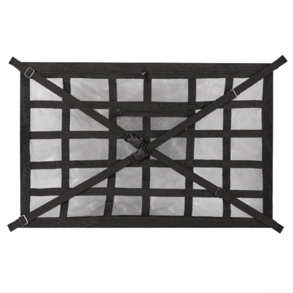Breathable Mesh Cargo Net For Car Roof, Great For Camping And Family Road Trips (90X65cm) 9105992167142