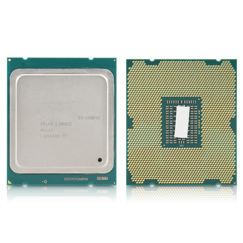 2.8Ghz 10-Core 20-Thread Lga2011 Cpu For Xeon E5-2680V2, 25Mb Cache 8461362572994