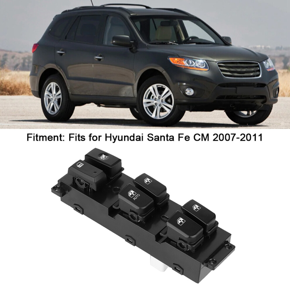 Durable Front Left Window Switch For Santa Fe Cm 93570?2B100 9401362573705