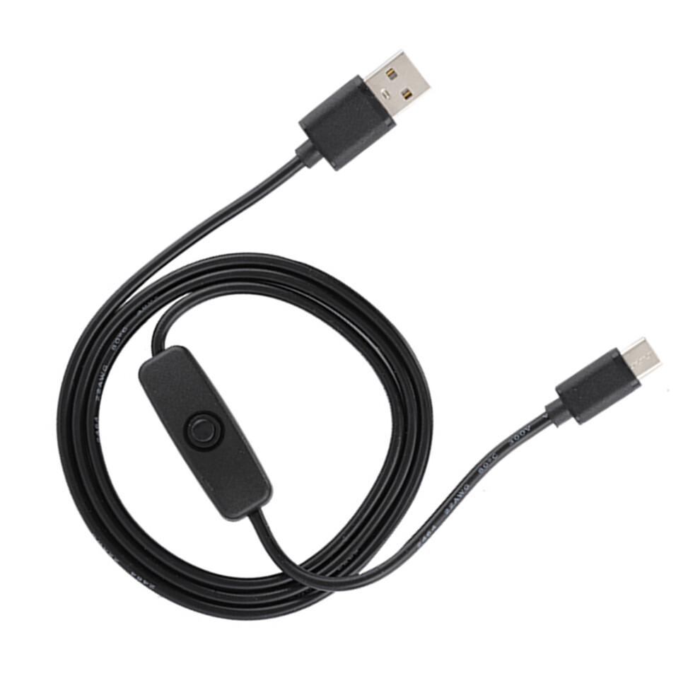 3Pcs 5V 3A Usb-C Power Adapter With Switch For Raspberry Pi 4B Durable Cable 9331362573552